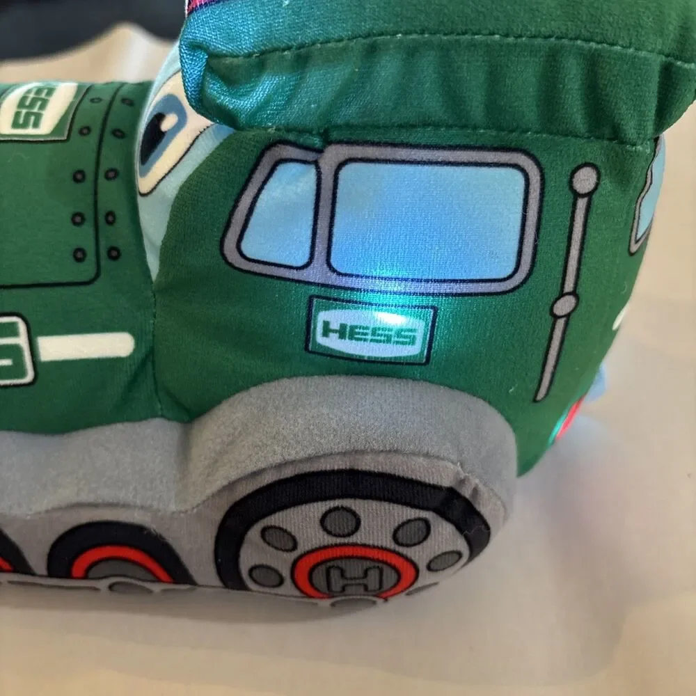 My First Hess Truck Plush 2022 CHOO CHOO Soft Train Light Up -no Sounds